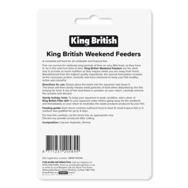 King British Weekend Food Block