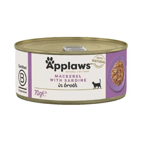 Applaws Fish Selection in Broth - Tin 70g