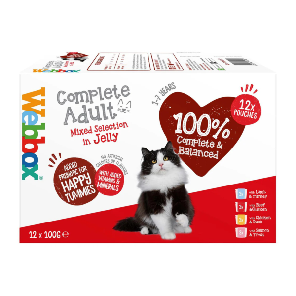 Webbox Adult Complete Wet Food 12 x 100g