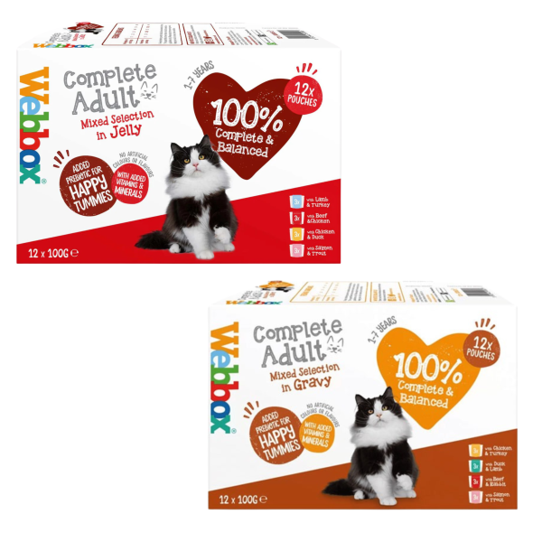 Webbox Adult Complete Wet Food 12 x 100g