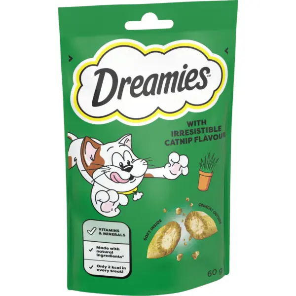 Dreamies Cat Treats 60g - Catnip