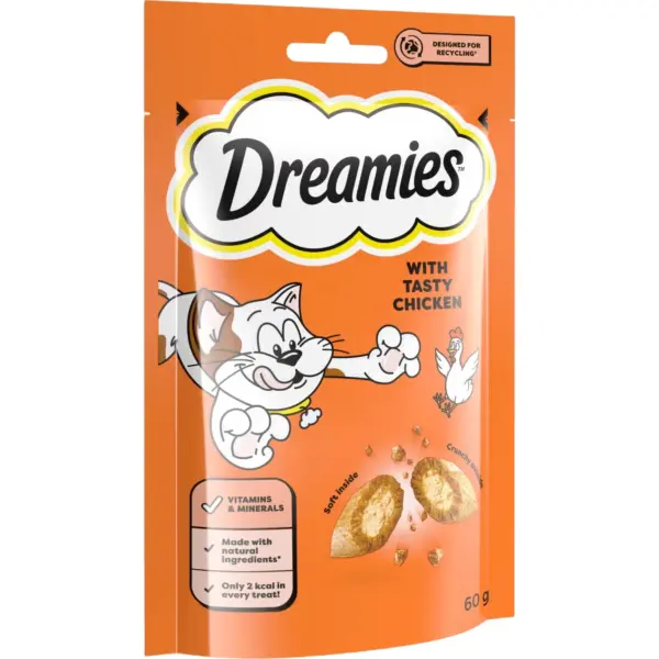 Dreamies Cat Treats 60g - Chicken