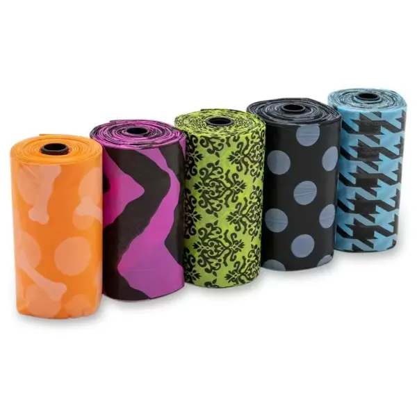 Bags on Board 10 Rolls - Fun Print / Pattern