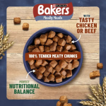Bakers Meaty Meals - Beef