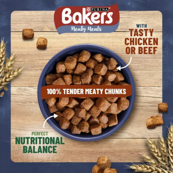 Bakers Meaty Meals - Beef