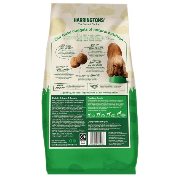 Harringtons Adult Dry Dog Food 1.7kg - Salmon