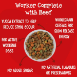 Webbox Working Dog Complete - Beef