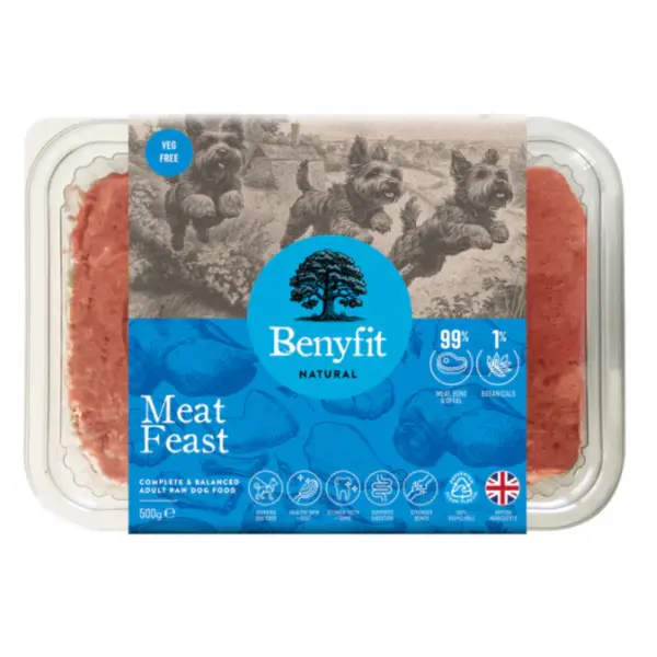 Benyfit Natural Complete - Meat Feast Veg Free 1kg