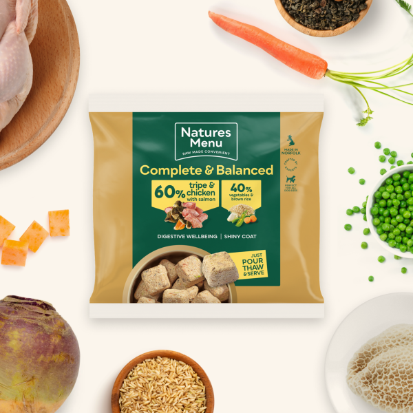 Natures Menu Raw Nuggets 1kg - 60/40