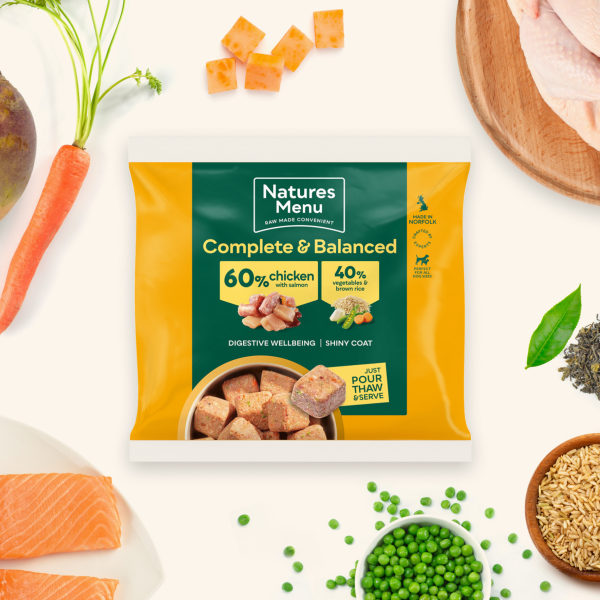 Natures Menu Raw Nuggets 1kg - 60/40