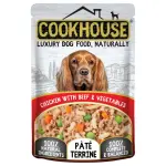 Cookhouse Adult Dog - Chicken with Beef & Vegetables Pate Terrine 100g