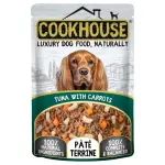 Cookhouse Adult Dog - Tuna with Carrots Pate Terrine 100g