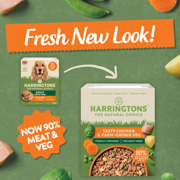 Harringtons Grain Free - Chicken with Potato & Vegetables 400g