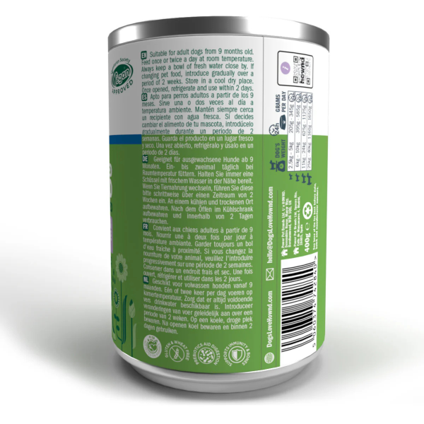 HOWND - Plant Based Blueberry & Coconut Porridge 400g