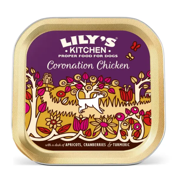 Lily's Kitchen Wet Tray 150g - Coronation Chicken