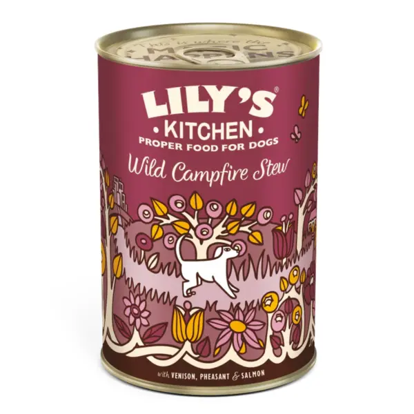 Lily's Kitchen Wet Tin 400g - Wild Campfire Stew