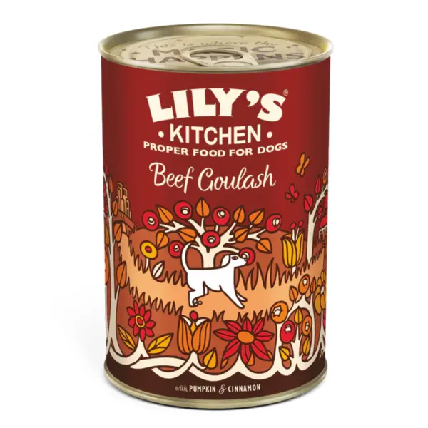 Lily's Kitchen Wet Tin 400g - Beef Goulash