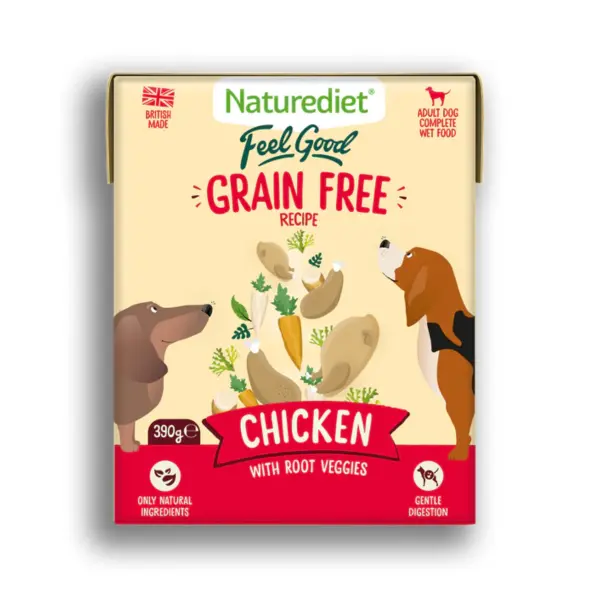Naturediet - Feel Good Grain Free Chicken 390g