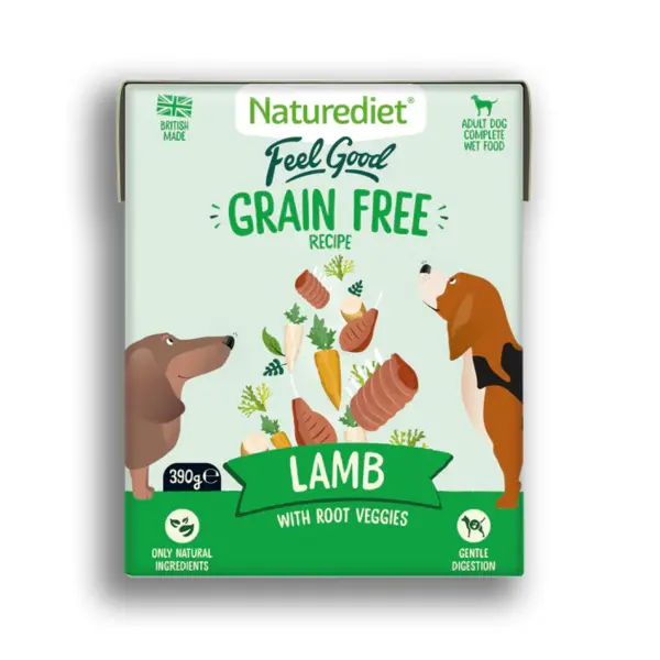 Naturediet - Feel Good Grain Free Lamb 390g
