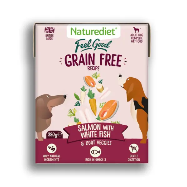 Naturediet - Feel Good Grain Free Salmon 390g