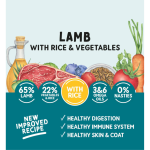 Naturo - Lamb with Rice and Vegetables 400g