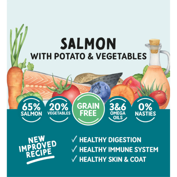 Naturo - Salmon with Potato and Vegetables 400g