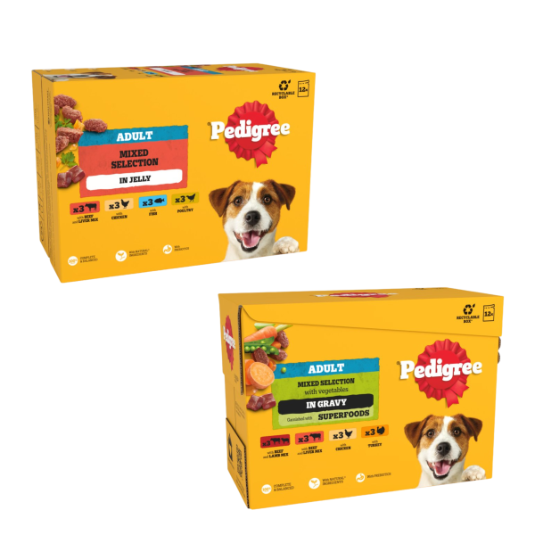 Pedigree Adult Mixed Selection - 12 x 100g
