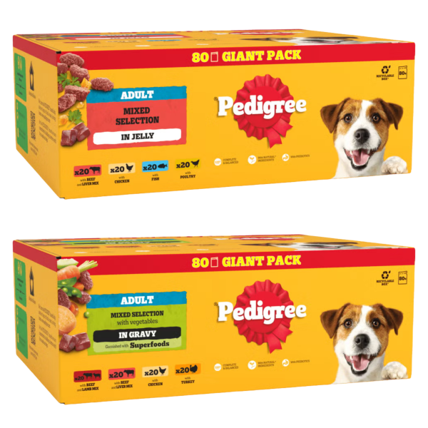 Pedigree Adult Megapack - 80x100g