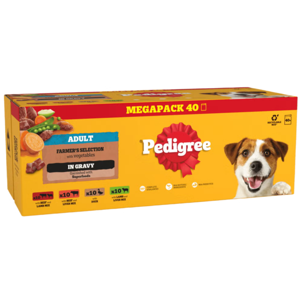 Pedigree Farmer's Selection in Gravy 40 x 100g
