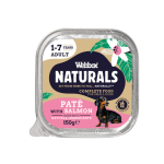 Webbox Naturals Adult Pate 150g - Salmon