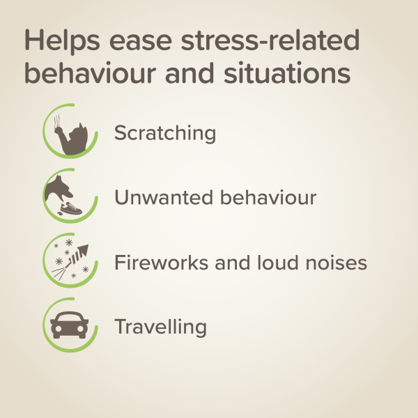 Beaphar StressLess Herbal Calming Tablets For Cats & Dogs 20 tablets