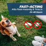 FleaSolve Spot-on Solution for Small Dogs 2-10kg