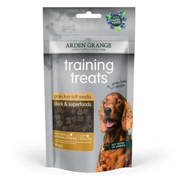Arden Grange Grain free Training Treats 80g - Duck