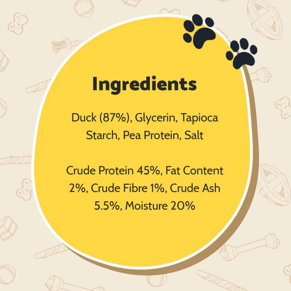 Good Boy Tender Duck Fillets 80g