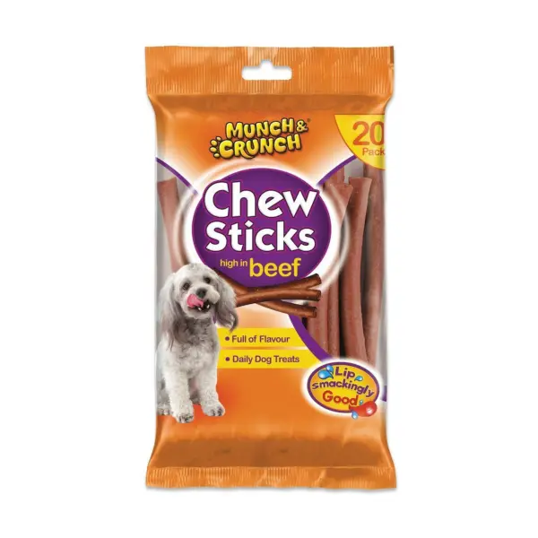 Munch & Crunch Chew Sticks - Beef