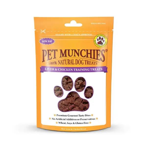 Pet Munchies Liver & Chicken Training Treats 50g