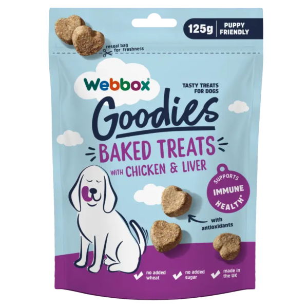 Webbox Goodies & Baked Treats 125g