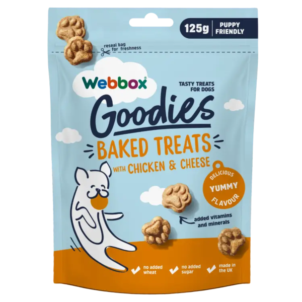 Webbox Goodies & Baked Treats 125g