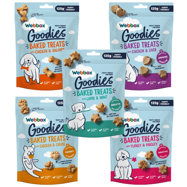 Webbox Goodies & Baked Treats 125g