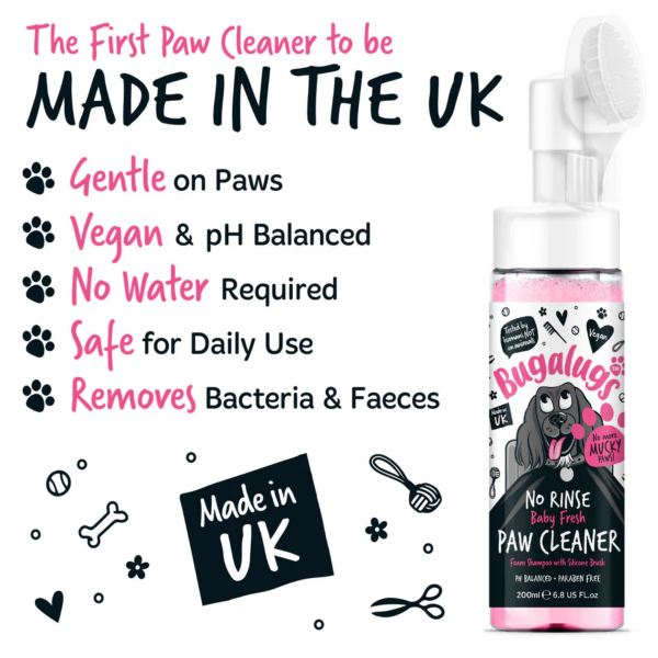 Bugalugs - Baby Fresh No Rinse Paw Cleaner 200ml