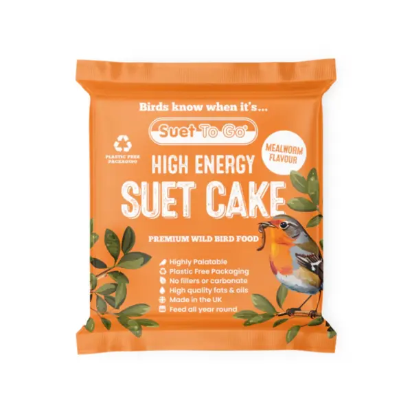 Suet to Go Cake - Mealworm 1pk