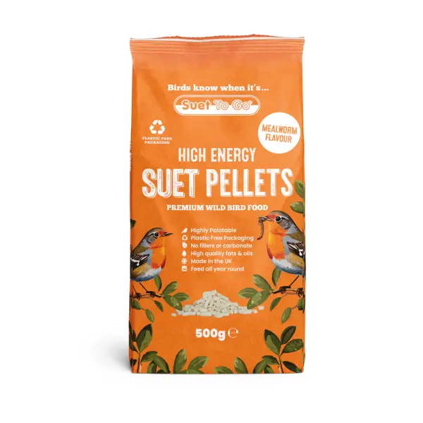 Suet to Go Pellets - Mealworm 500g