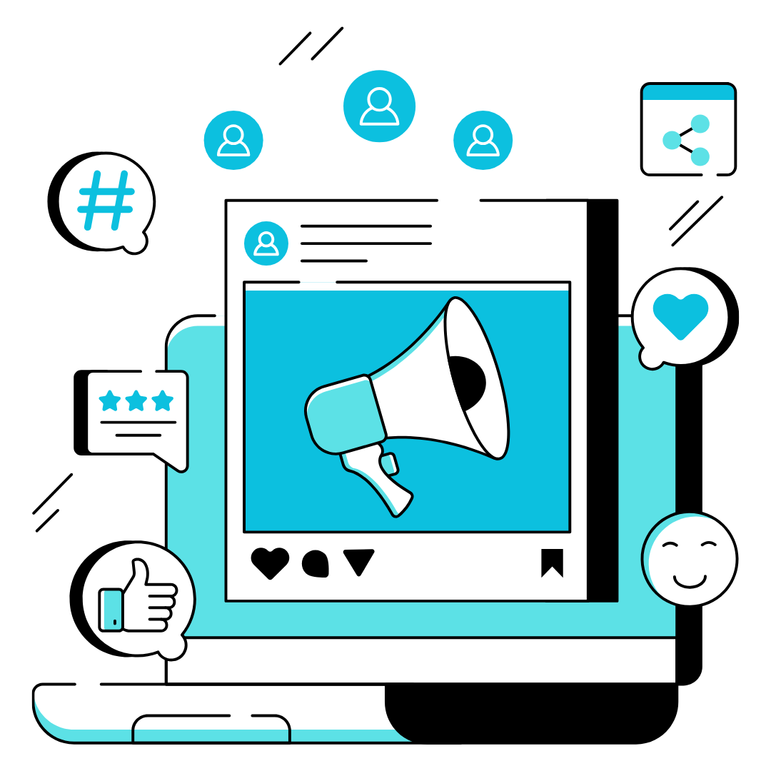 Find us on social media