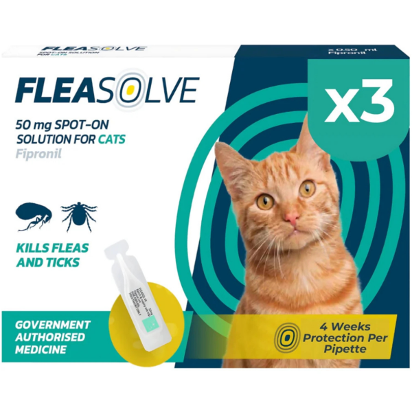 FleaSolve Spot-on Solution for Cats