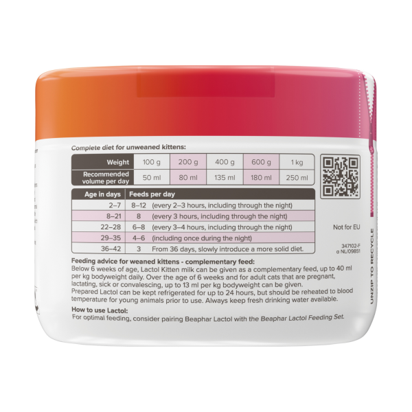 Beaphar Lactol Milk - Kittens