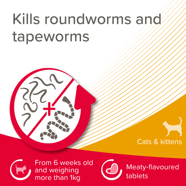 Beaphar Wormclear Cat (2 Tablets)