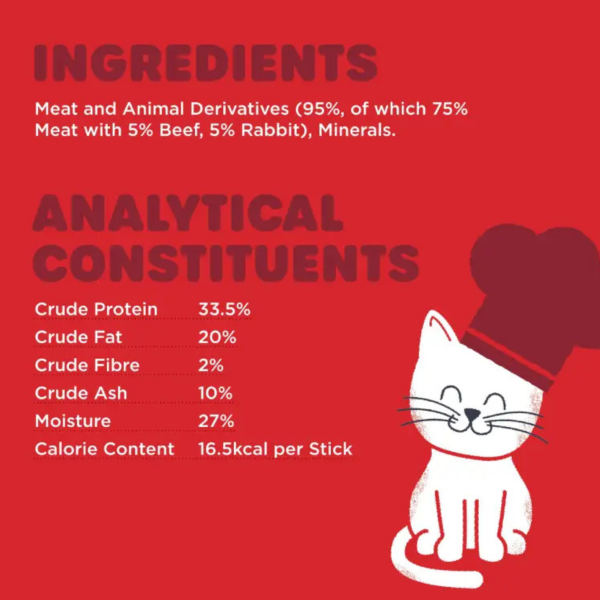 Webbox Tasty Sticks 30g - Beef & Rabbit