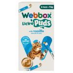 Webbox Lick-e-Puds with Vanilla 75g