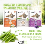 Catit Go Natural Pea Husk Clumping Litter 5.6kg - Vanilla