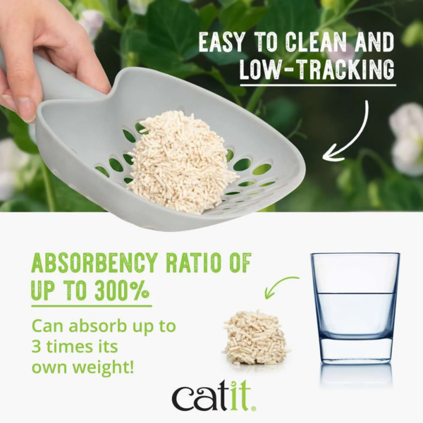 Catit Go Natural Pea Husk Clumping Litter 5.6kg - Vanilla